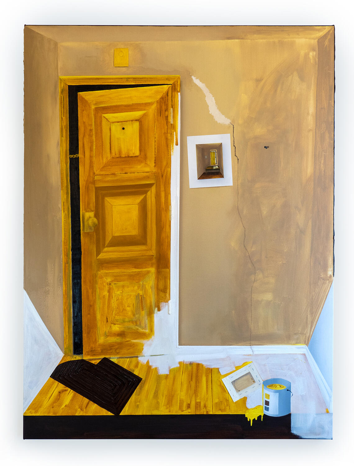 History Painting. 2022. Oil paint on canvas. 48 x 36 inches.