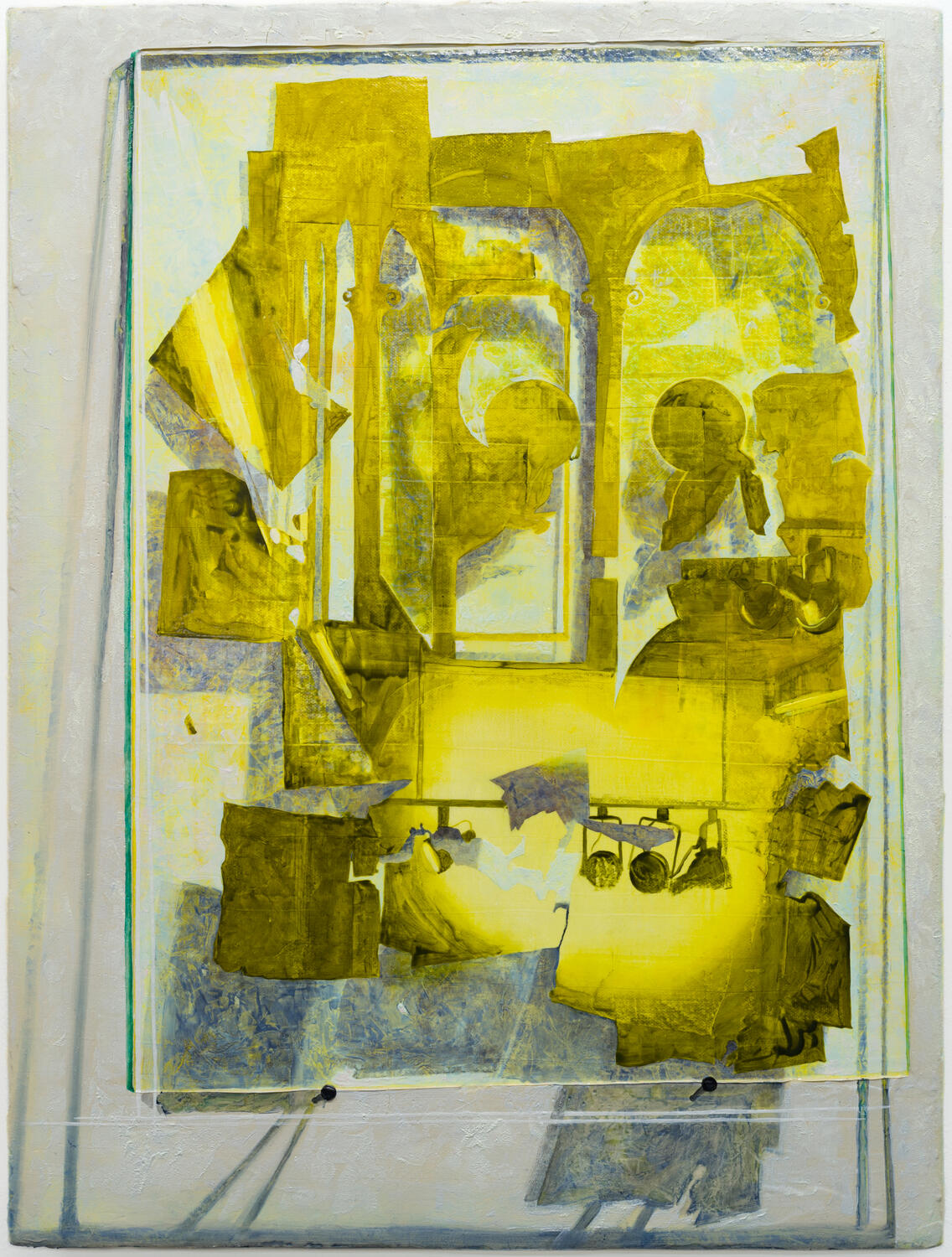 After Fra Angelico, 2024, Oil paint on canvas, 14 x 11"