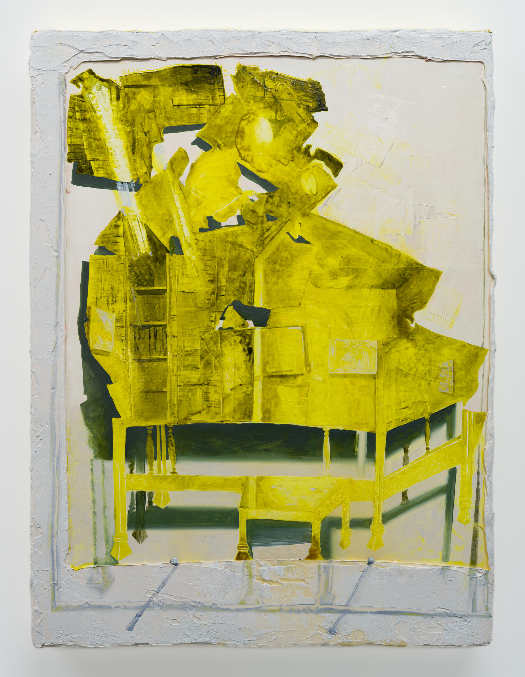 Hodegetria, 2024. Oil paint on canvas. 14 x 11".